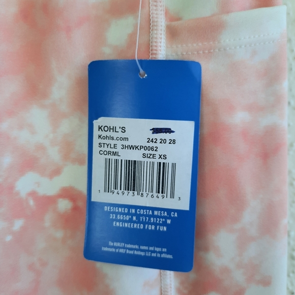 🆕️NWT HURLEY Athletic Pant/Top Set - Picture 5 of 7